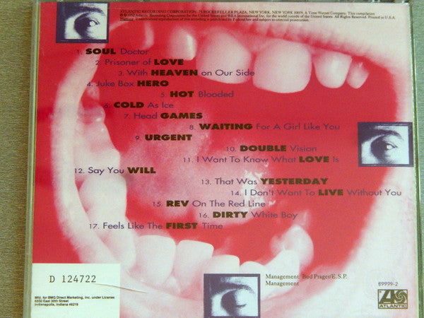 Foreigner : The Very Best...And Beyond (CD, Comp, Club)