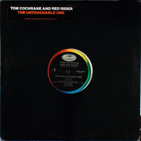 Tom Cochrane And Red Rider : The Untouchable One (12", Single, Promo)