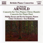 the album cover for Phillip Dyson - Concerto for Two Pianos (Three Hands) Concertos
