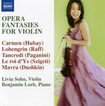 the album cover for Livia Sohn - Opera Fantasies for Violin