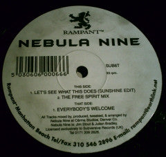 Nebula Nine : Everybody's Welcome (12")