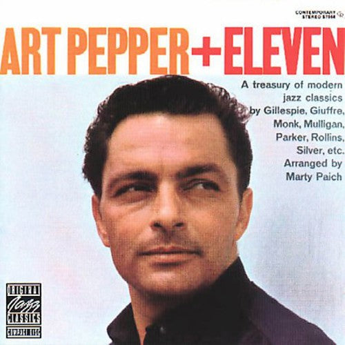 the album cover for Art Pepper Plus Eleven - 11 Modern Jazz Classics