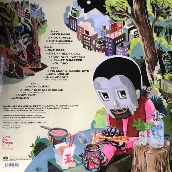 MF Doom : MM..Food (LP, Gre + LP, Whi + Album, Club, RE)
