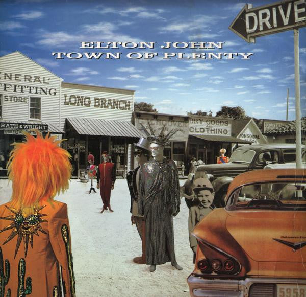 Elton John : Town Of Plenty (12", Single)