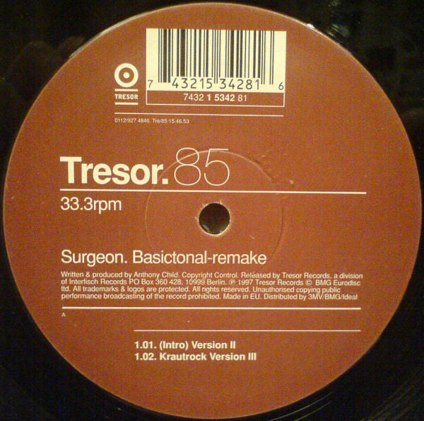 Surgeon : Basictonal-remake (12")