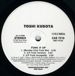Toshi Kubota* : Funk It Up (12", Promo)