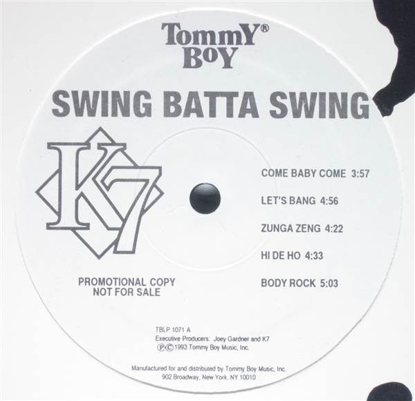 K7 : Swing Batta Swing (LP, Album, Promo)