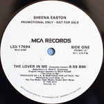 Sheena Easton : The Lover In Me (12", Single, Promo)