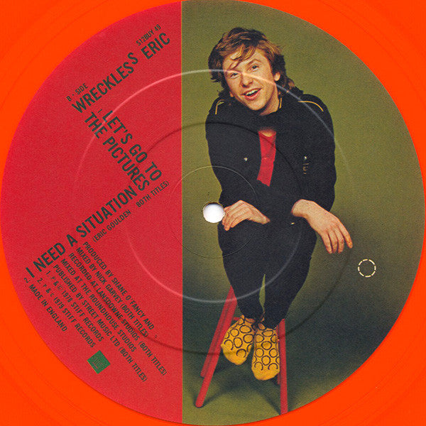 Wreckless Eric : Hit And Miss Judy (12", Ora)