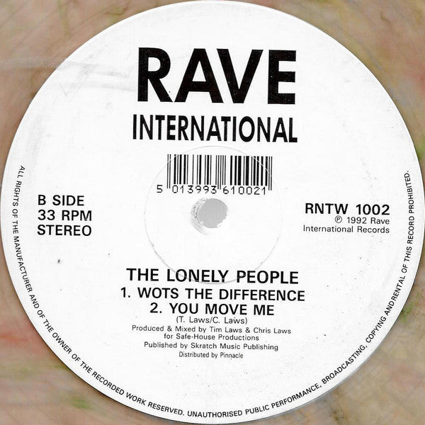 The Lonely People : Eleanor Rigby (12", Gre)