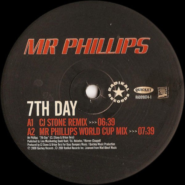 Mr Phillips* : 7th Day (12")