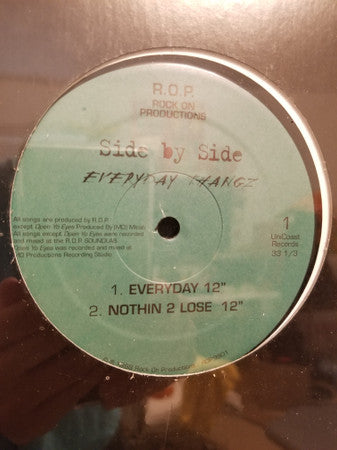 Side By Side (7) : Everyday Thangz (12")