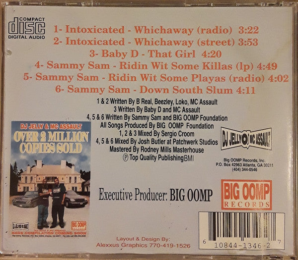 DJ Jelly & MC Assault : Presents Straight Outta Atlanta (CD, Comp)