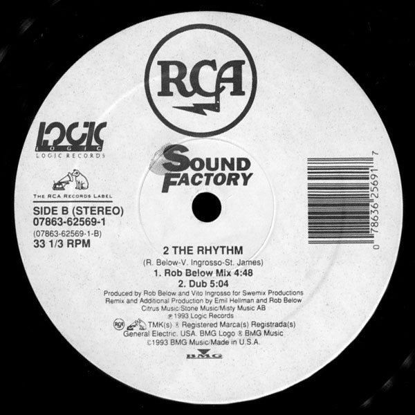 Sound Factory* : 2 The Rhythm (12")