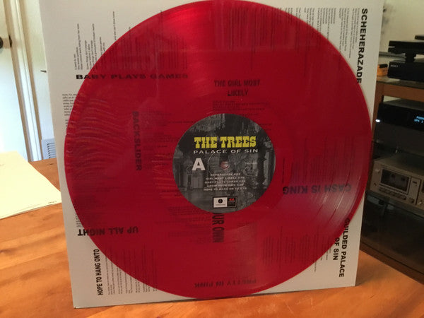 The Trees (3) : Palace Of Sin (LP, Album, Ltd, Tra)