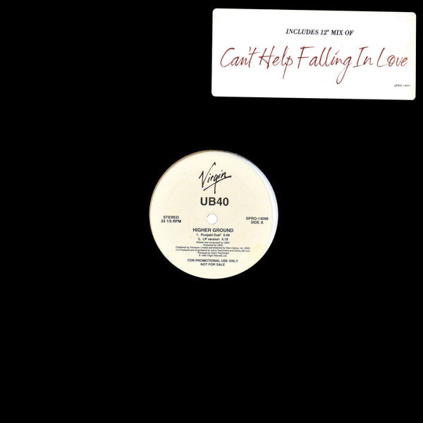 UB40 : Higher Ground (12", Promo)