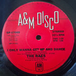 The Raes : I Only Wanna Get Up And Dance (12", Promo)