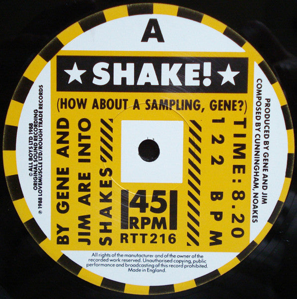 Gene And Jim Are Into Shakes : Shake! (The Condemned House Remix) (12")