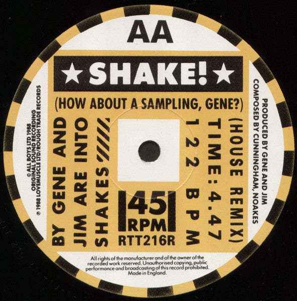 Gene And Jim Are Into Shakes : Shake! (The Condemned House Remix) (12")