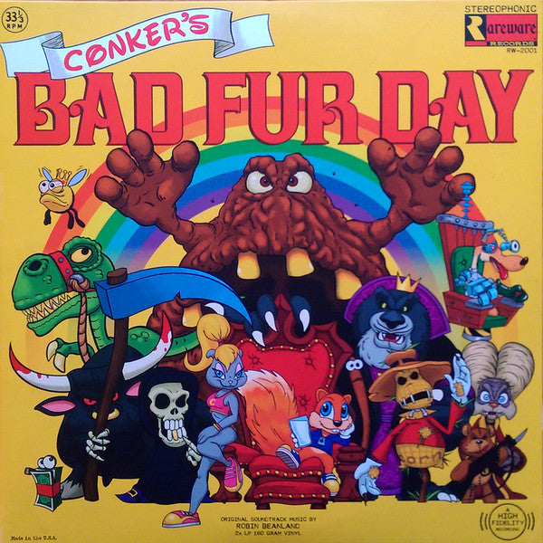 Robin Beanland : Conker's Bad Fur Day (2xLP, Album, RM, 180)