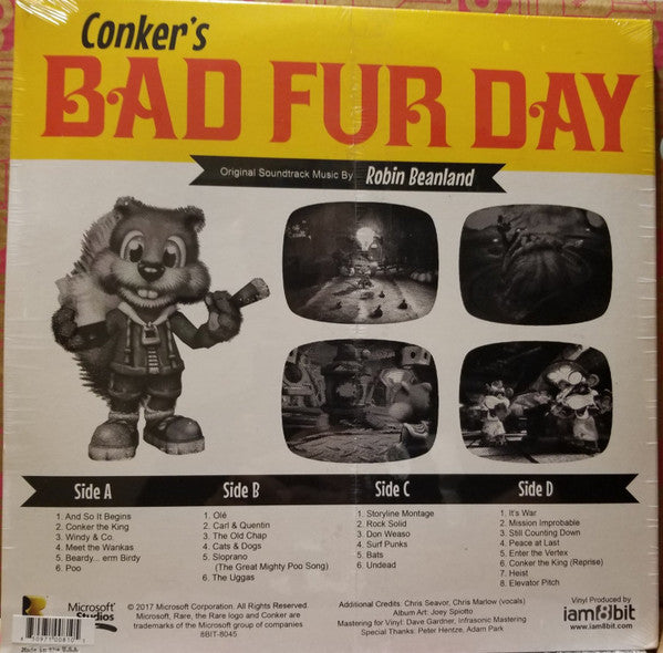 Robin Beanland : Conker's Bad Fur Day (2xLP, Album, RM, 180)