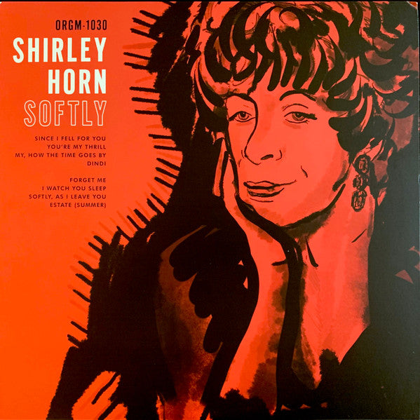 Shirley Horn : Softly (LP, Album, RE, RM, Red)