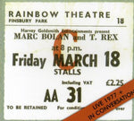 the album cover for T. Rex - Live 1977 + In Conversation [Import]