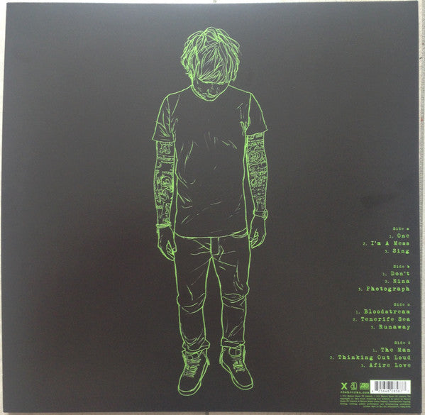 Ed Sheeran : X (2x12", Album, Ltd, RE, Gre)
