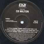 CB Milton : It's A Loving Thing (12", Promo)