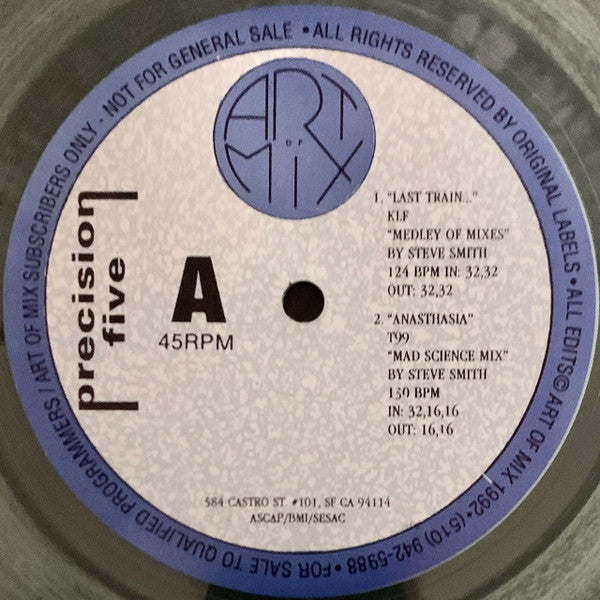 Various : Precision Five (12", Promo, Tra)