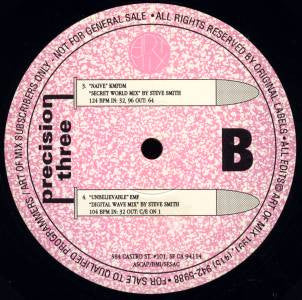 Various : Precision Three (12", Promo)