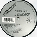 Andreas Mishka vs Maniac* & Sasha F : The Finland EP (12", EP)
