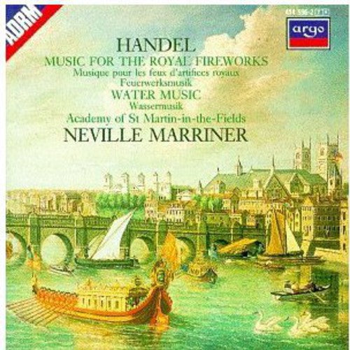Neville Marriner - Fireworks & Water Music (CD)