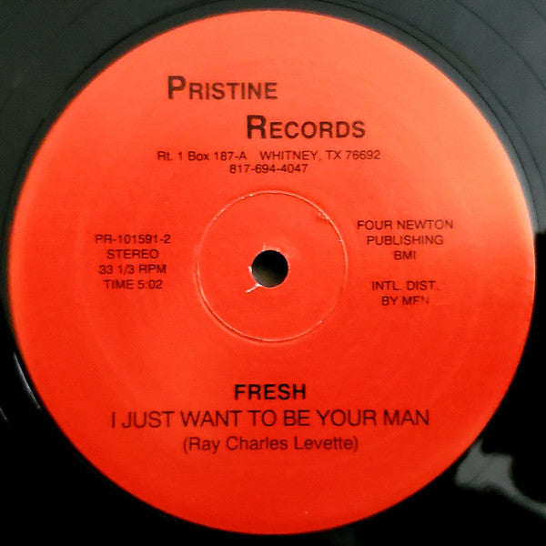 Fresh (64) : Crazy In Love / I Just Want To Be Your Man (12")