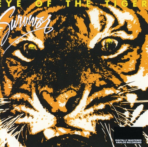 the album cover for Survivor - Eye Of The Tiger [Import]