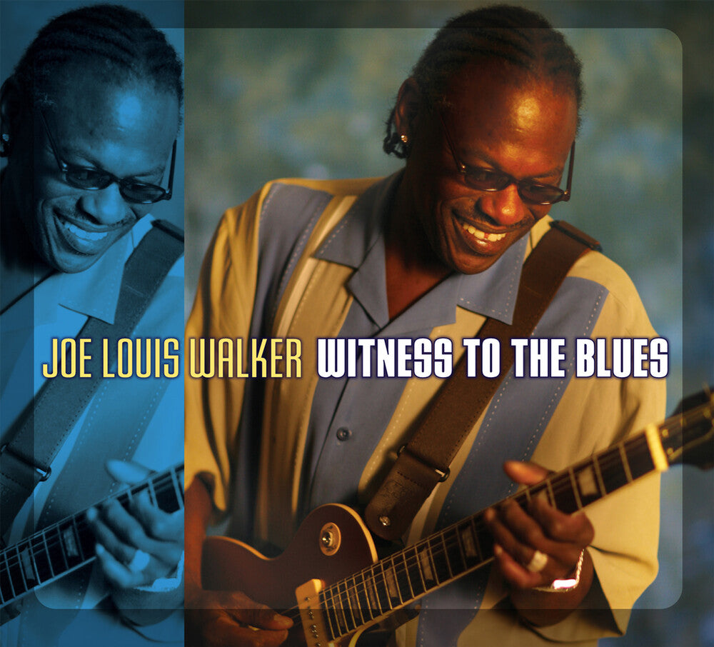the album cover for Joe Louis Walker - Witness to the Blues
