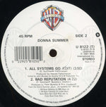 Donna Summer : All Systems Go (12", Single)