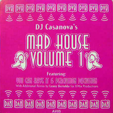 Charley Casanova : Mad House (Volume 1) (12")