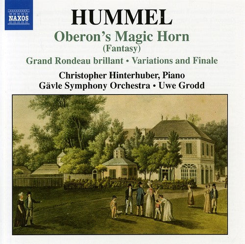 the album cover for Christopher Hinterhuber - Oberon's Magic Horn