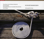 the album cover for Rasmussen/Sunleif - String Against String