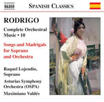 the album cover for Raquel Lojendio - Songs & Madrigals for Soprano & Orchestra 10