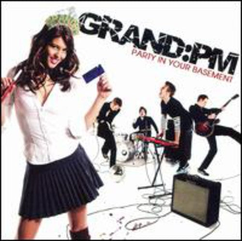the album cover for Grand Pm - Party in Your Basement