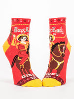 Blue Q - Women's Ankle Socks- Boss Lady