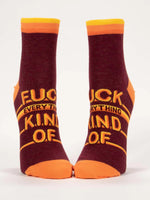 Blue Q - Women's Ankle Socks- Fuck Everything Kind Of
