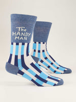 Blue Q - Men's Crew Socks- The Handy Man