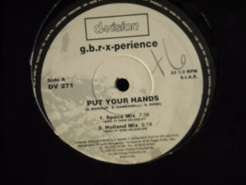 G.B.R.X-Perience : Put Your Hands (12")