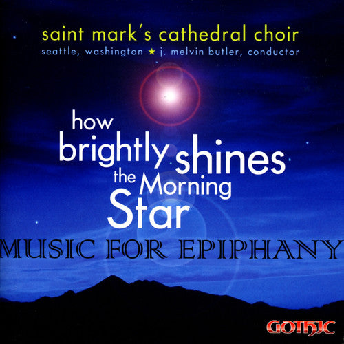 the album cover for J. MELVIN BUTLER - How Brightly Shines the Morning Star