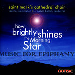 the album cover for J. MELVIN BUTLER - How Brightly Shines the Morning Star