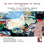 the album cover for Duo Alterno - Contemporary Voice in Italy 3