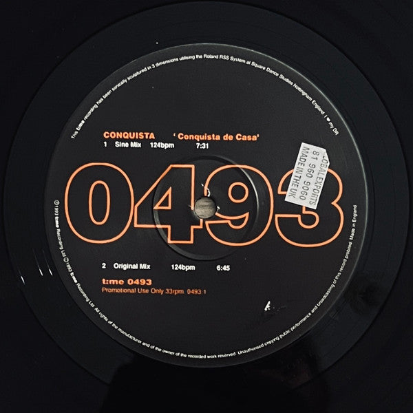 Conquista / Voodoo Warriors Of Love : Conquista De Casa / Limitless (12", Promo)